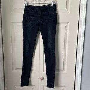 rag & bone Women's Dark Indigo Skinny Jeans